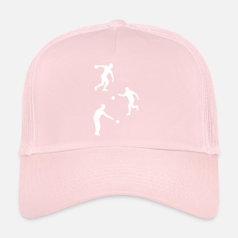 Boccia Silhouettes Boccia Player Silhouette Trucker Cap