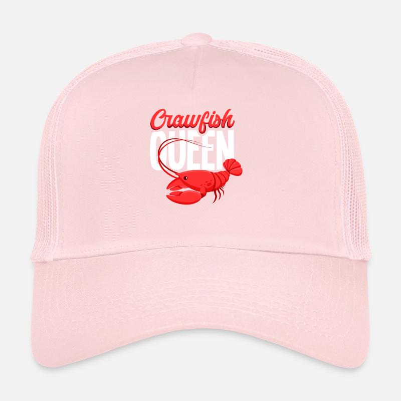 Crawfish Queen Crustacean Gift Trucker Cap