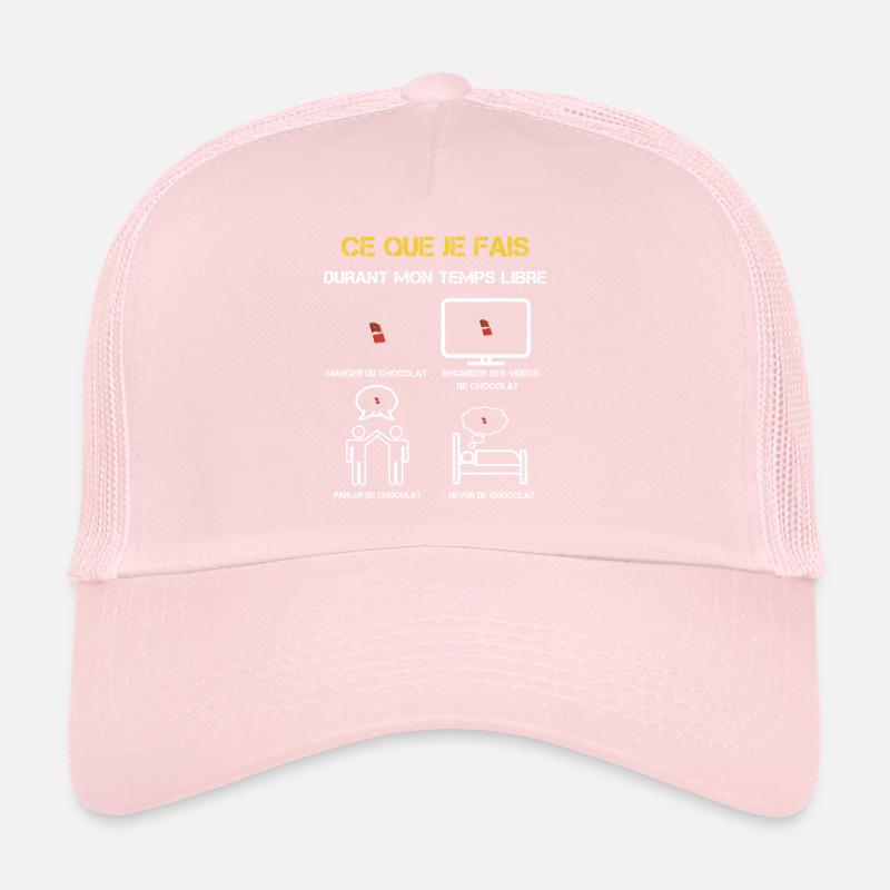 Schokolade Freie Zeit Geschenke Trucker Cap