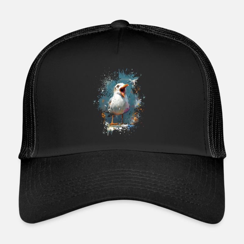 Mouette hurlante Casquette trucker 
