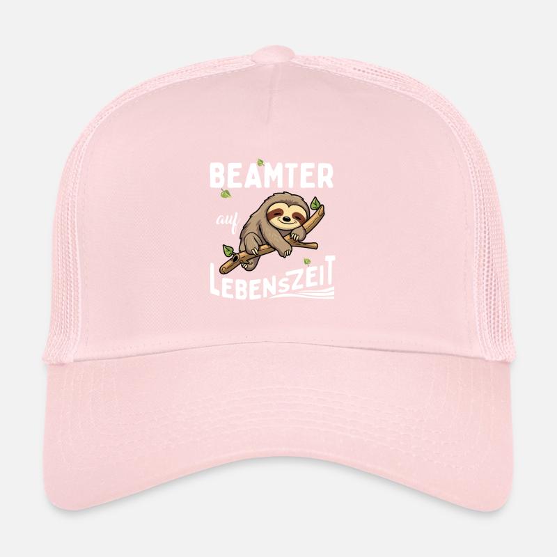 Fonctionnaire paresseux à vie Casquette trucker 