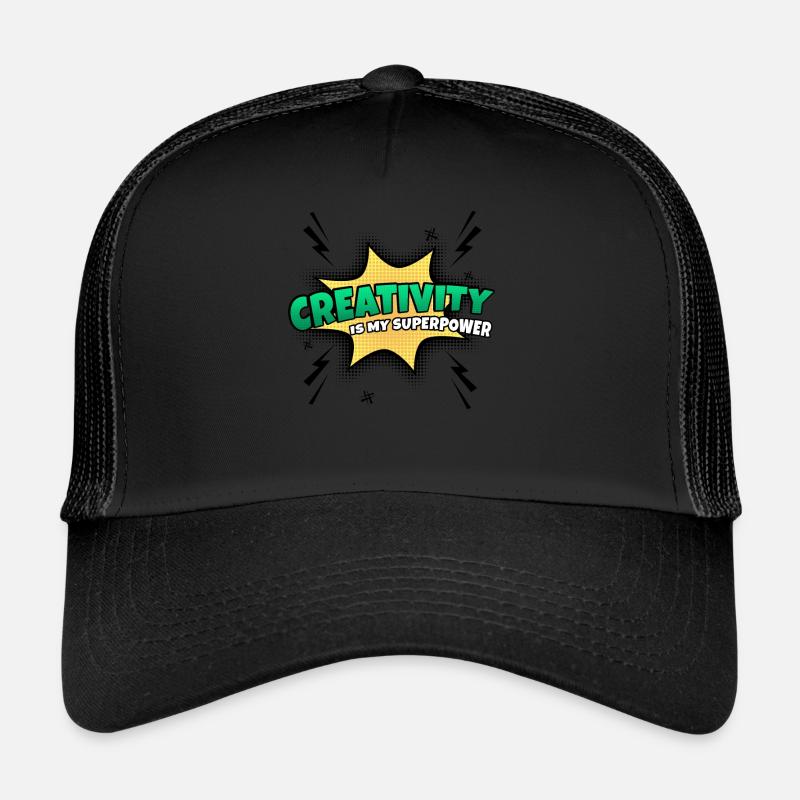 Creativity is my superpower trait Trucker Cap