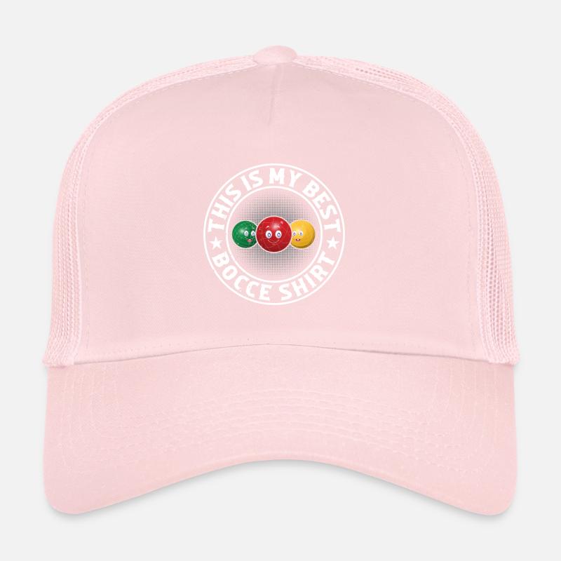 This Is My Best Bocce Shirt Boccia Player Bocce Ba Trucker Cap
