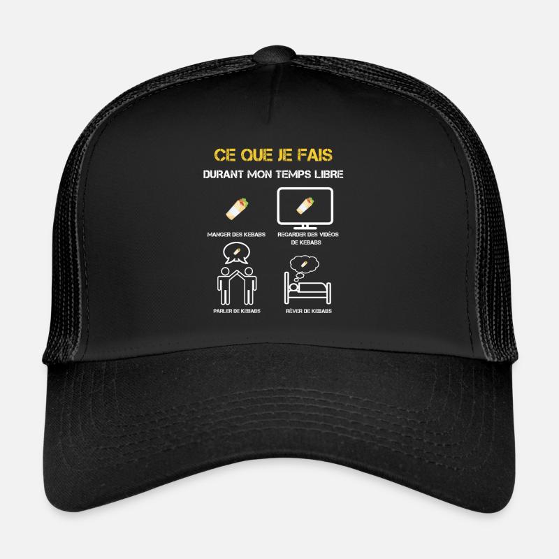 Freizeit Kebab Geschenke Trucker Cap
