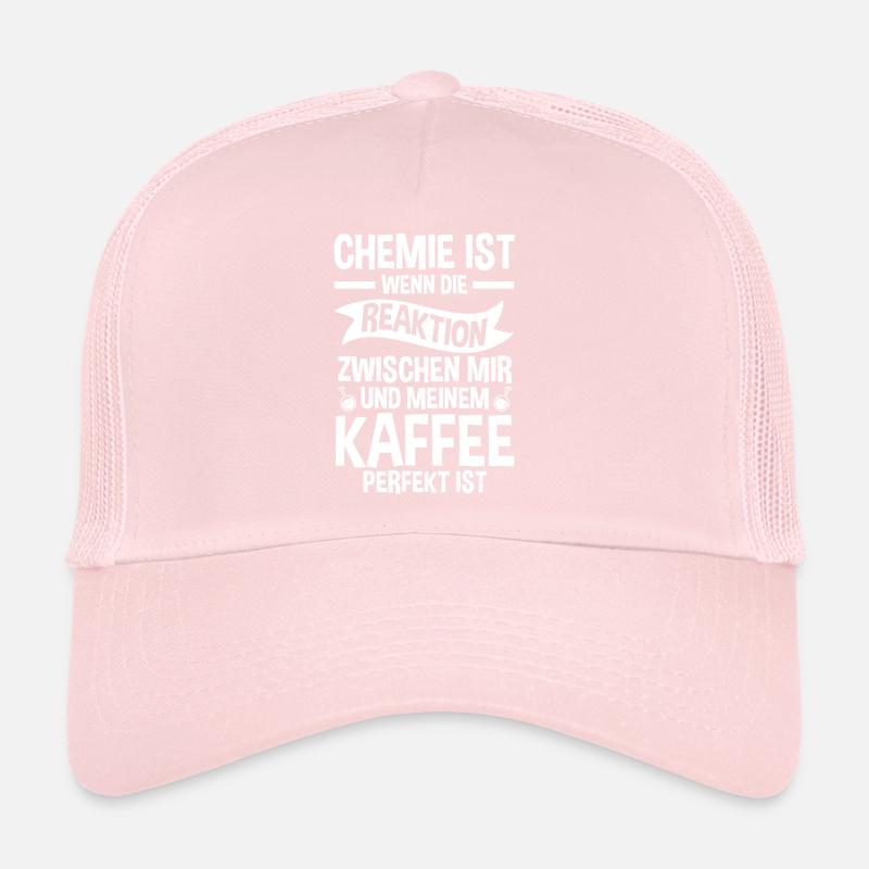 Café Chimiste Science Physique Chimie Casquette trucker 