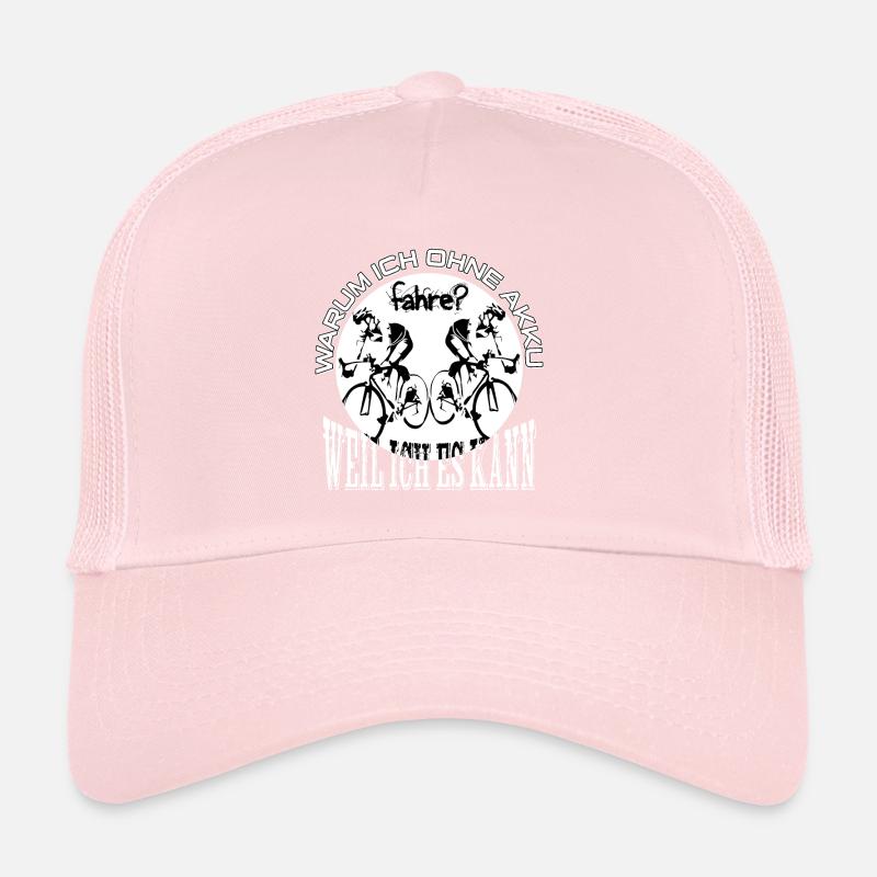 Pourquoi je conduis sans batterie parce que je sais Casquette trucker 