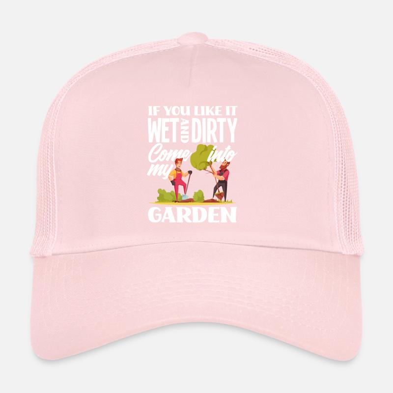 Jeu de mots sur le jardinage Casquette trucker 
