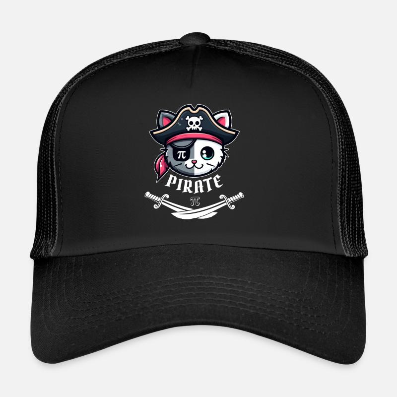 Gasparilla Chat Pirate 3.14 Pi Jour Math Science Casquette trucker 