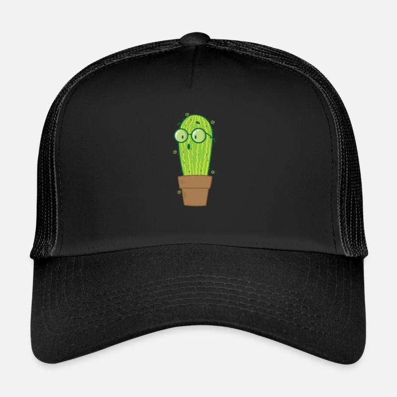 Plante de cactus Nerd Casquette trucker 