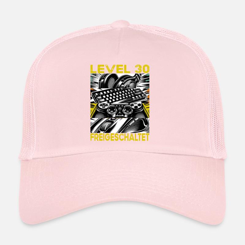 Geburtstag Level 30 freigeschaltet Gaming & Zocker Trucker Cap
