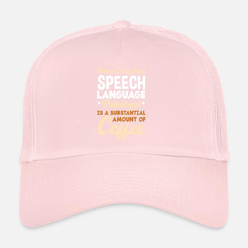 Sprachtherapeutin Sprachheilpädagogin Logopädin Trucker Cap
