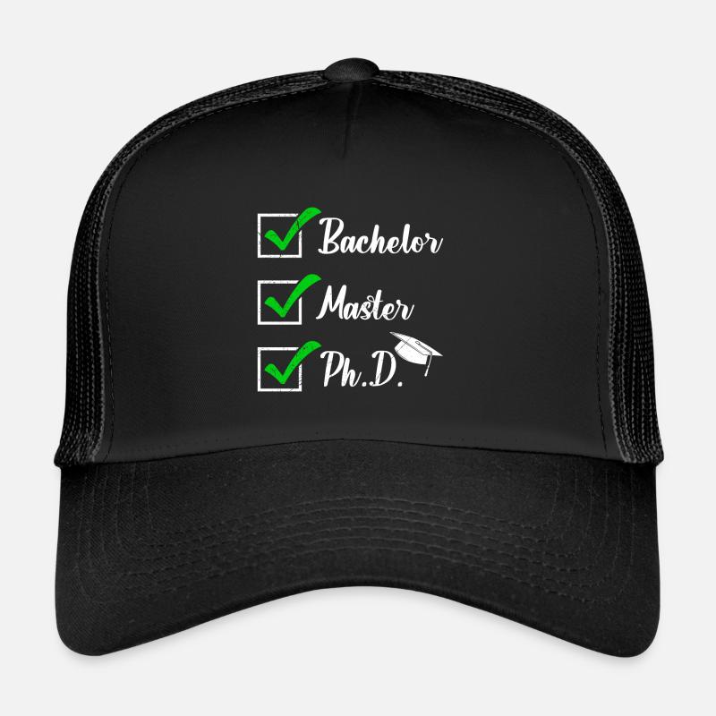 Doktorarbeit Bestanden Bachelor Master Dr. Trucker Cap