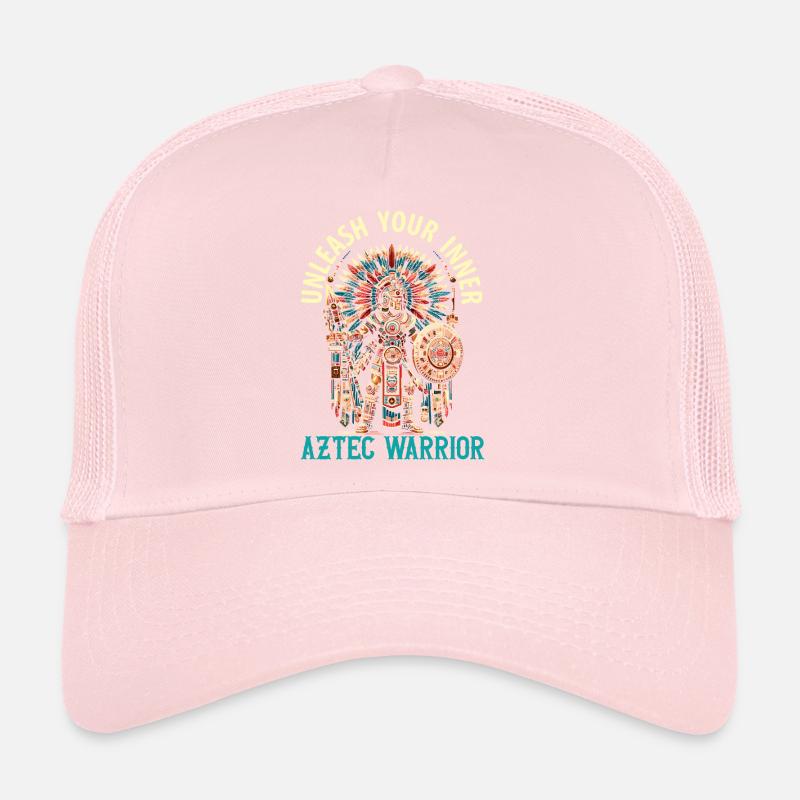 Aztec Warrior Native Mexican Aztec Civilization Trucker Cap