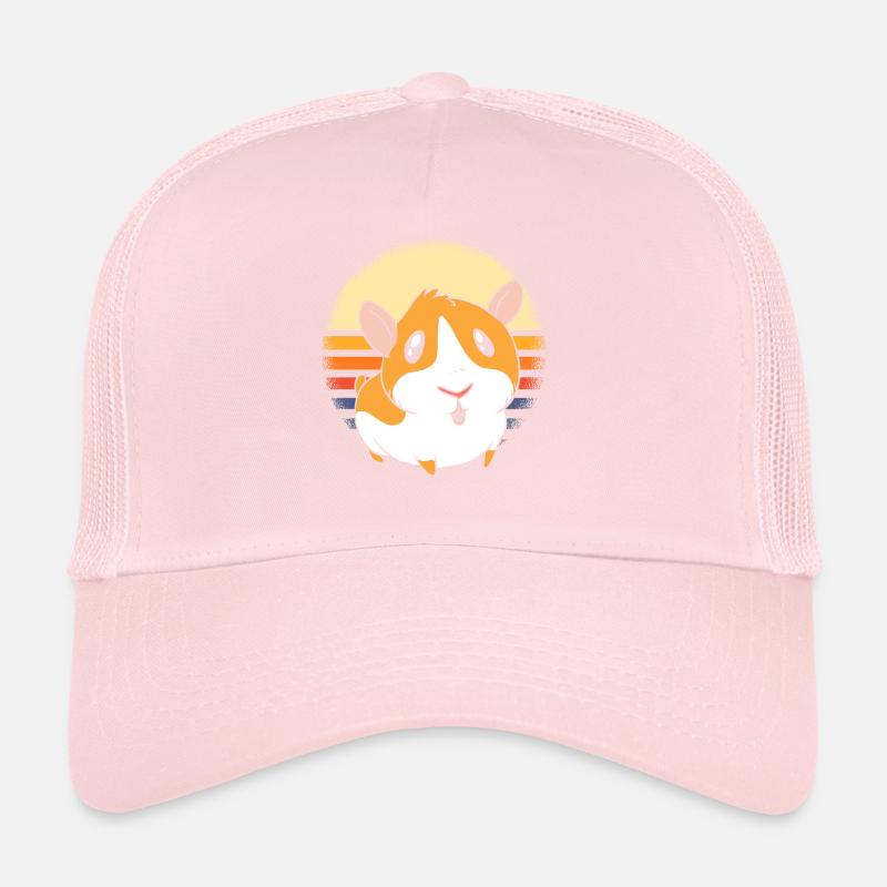 Cochon d’Inde rétro Casquette trucker 