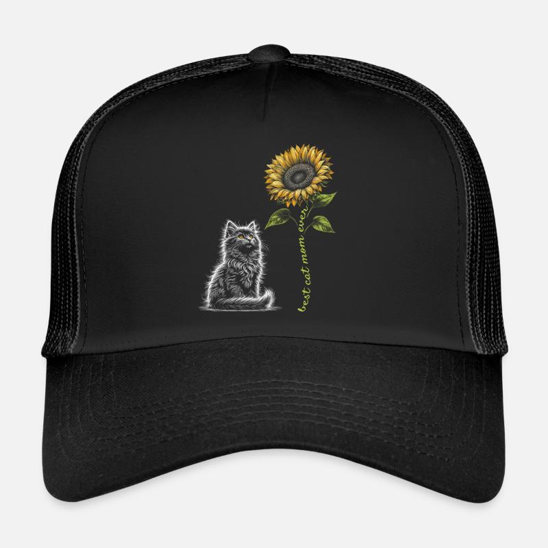 La meilleure maman chat de tous les temps Casquette trucker 