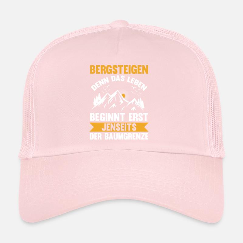 Bergsteiger Wandern Wanderer Klettern Bergsteigen Trucker Cap