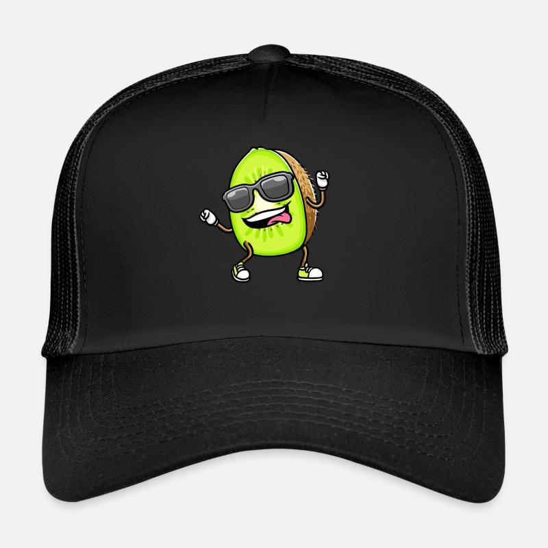 Tanzende Kiwi Mit Sonnenbrille Trucker Cap