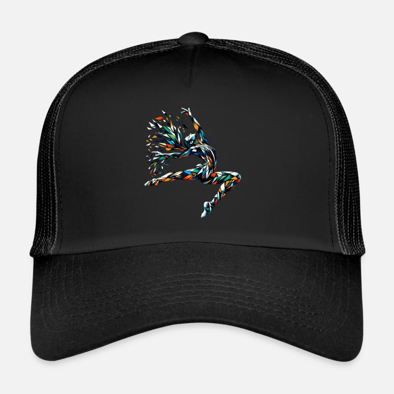 Polygon Art Gymnastik Akrobatik Trucker Cap