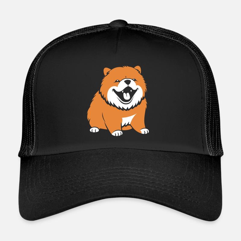 Chow Chow Hund Trucker Cap