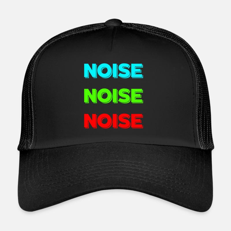 Noise - Trucker Cap - black/black