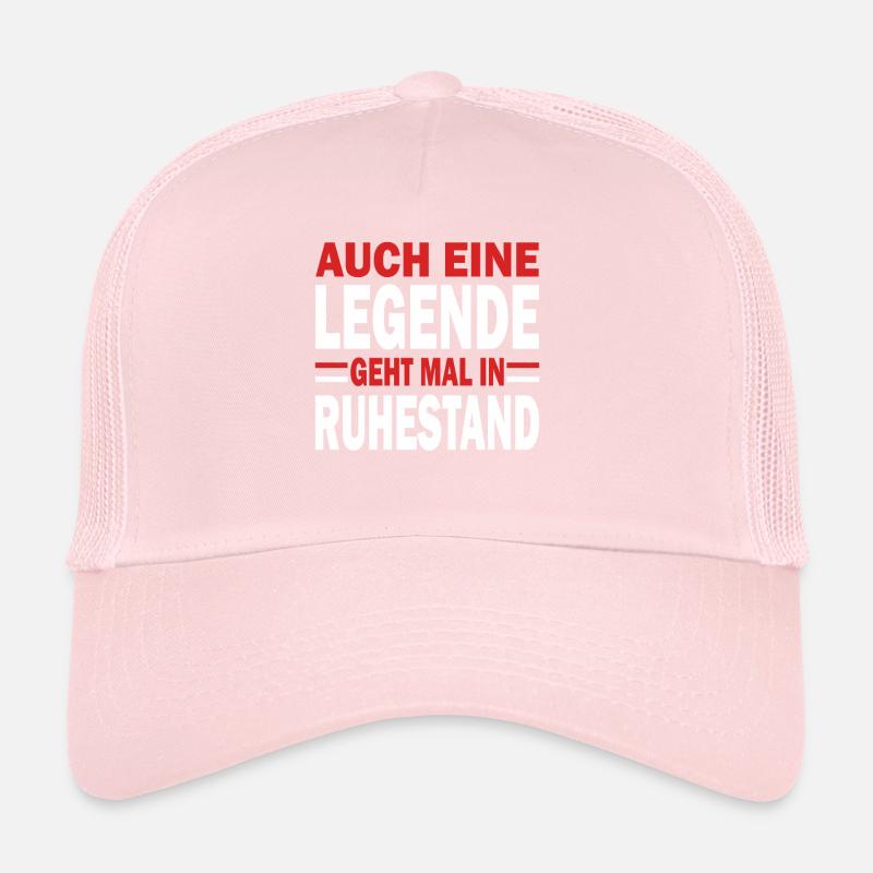 Retraite Même une légende se retire de temps en temps Casquette trucker 