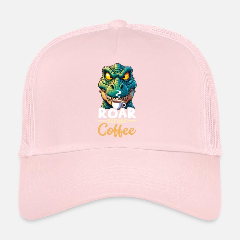 Dinosaure Trex avec Casquette trucker 