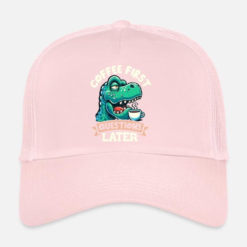 Dinosaure Trex avec Casquette trucker 