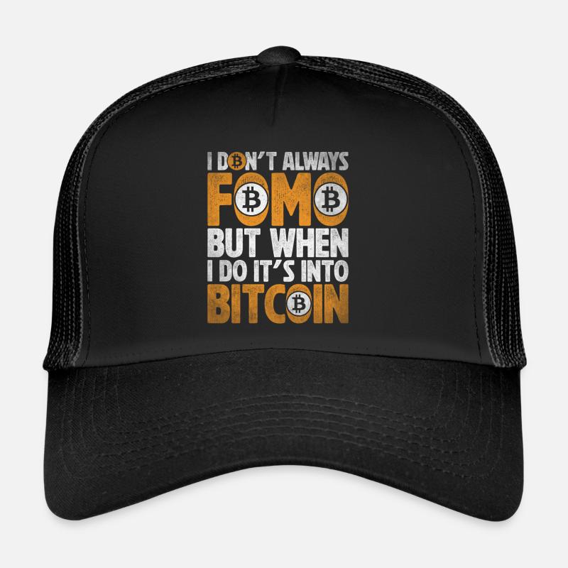 Bitcoin Cryptocurrency Money BTC Crypto Coin Trucker Cap