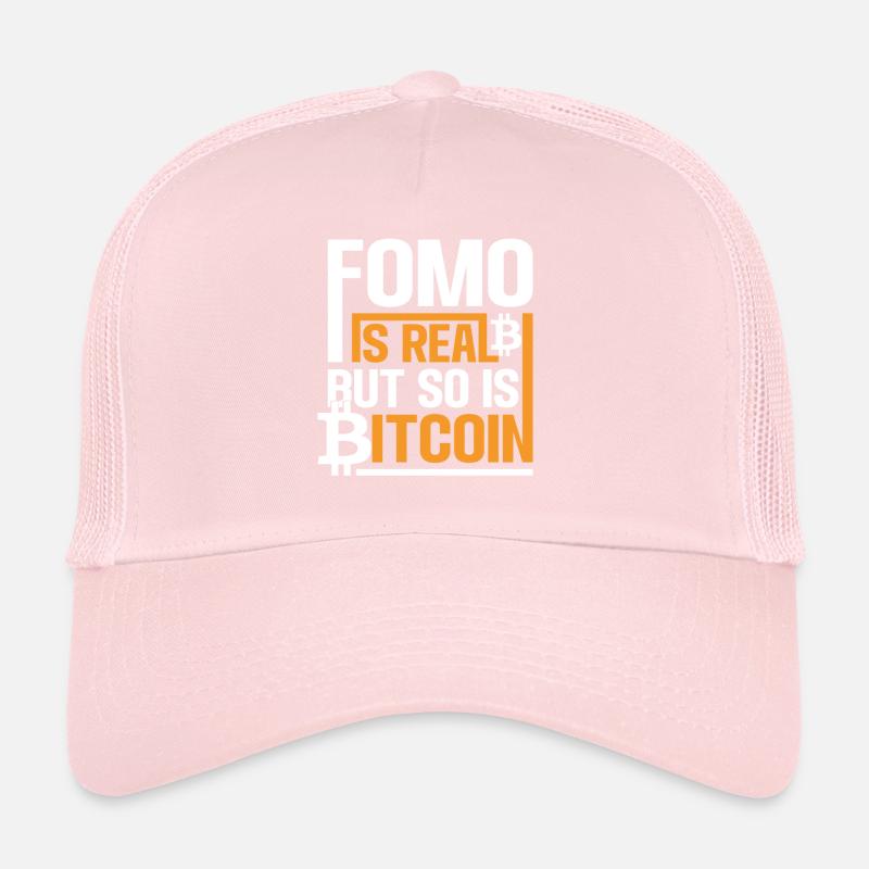Bitcoin-Kryptowährungsgeld BTC-Kryptomünze Trucker Cap