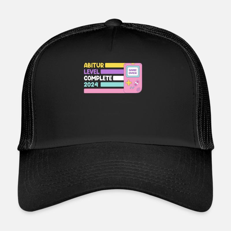 Abitur Level Complete 2024 Diplômé du secondaire drôle Casquette trucker 