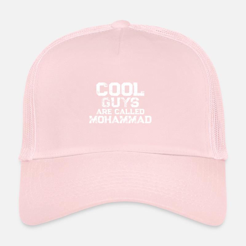 Les mecs cool s’appellent Mohammad Casquette trucker 