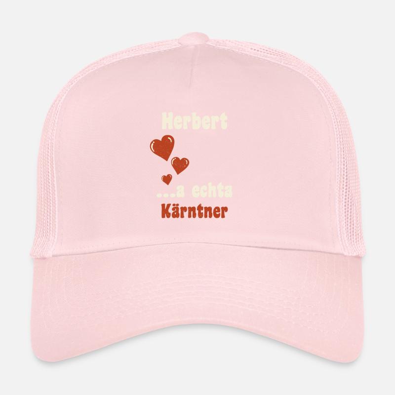 Carinthia Austria Heart Hernert Trucker Cap
