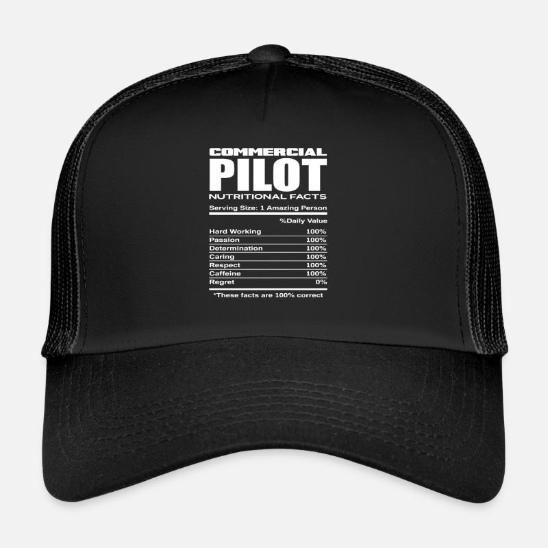 Kommerzieller Pilot Piloten Beruf Trucker Cap