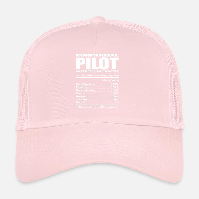 Kommerzieller Pilot Piloten Beruf Trucker Cap