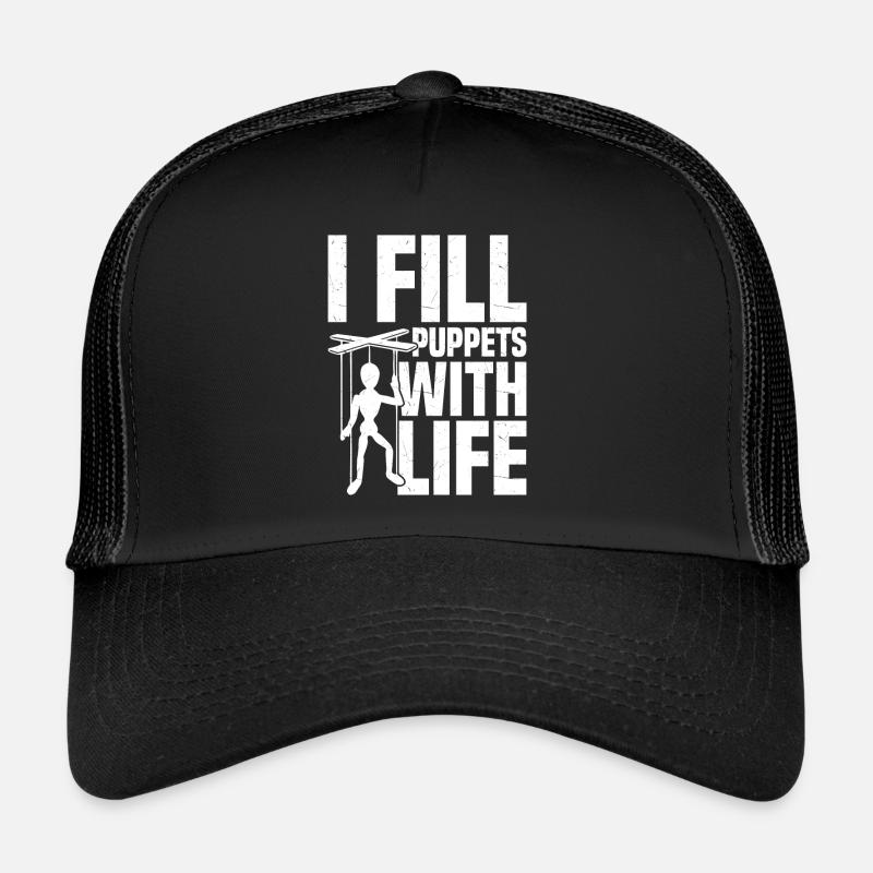 Puppetry Supplies Puppet Lover Ventriloquist Trucker Cap