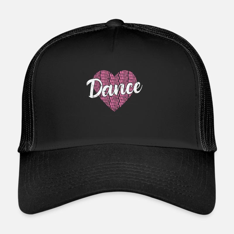 Danse Classique Coeur Casquette trucker 
