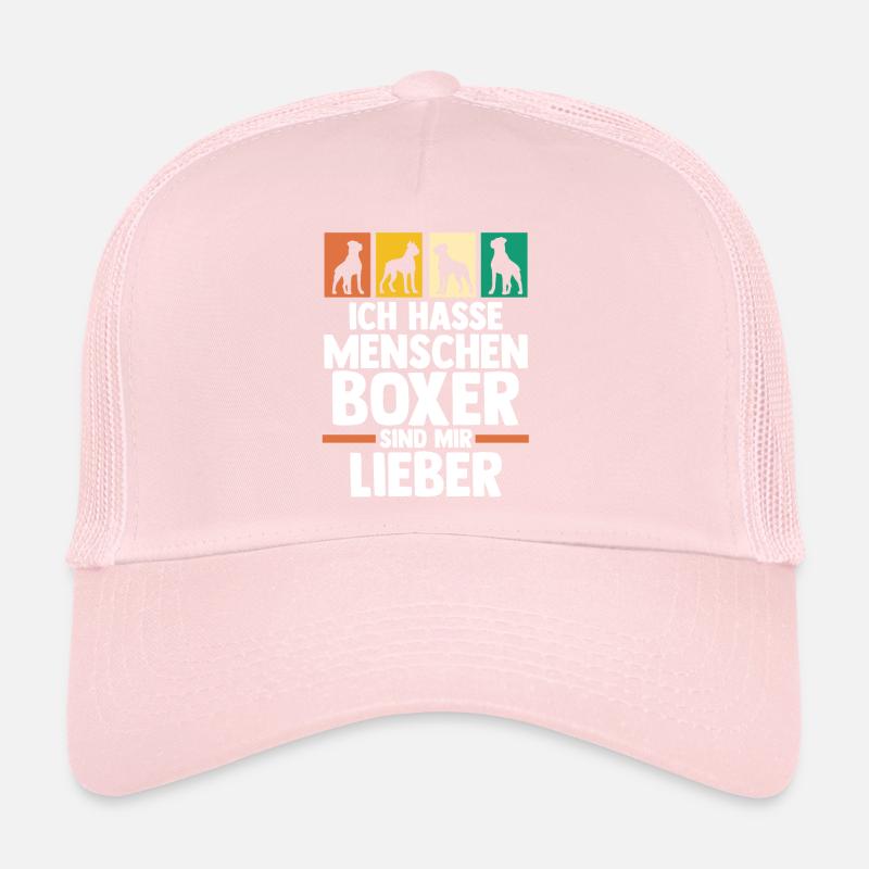 Dog German Boxer Trucker Cap