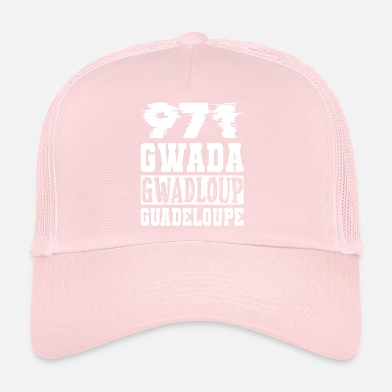 971 GWADA GWADLOUP GUADELOUPE Casquette trucker 