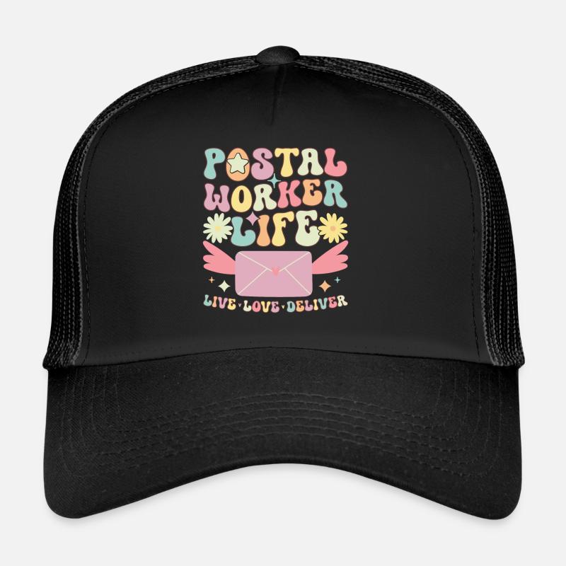 Postal clerk delivery man Trucker Cap