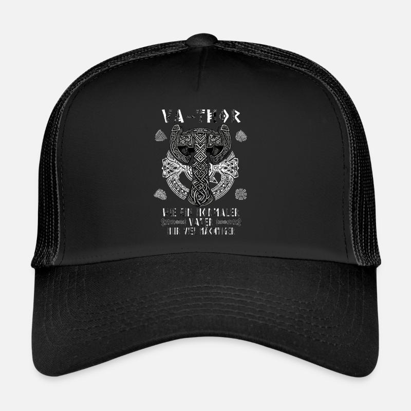 Vathor - Vatertag Vatertagsgeschenk Wikinger Trucker Cap