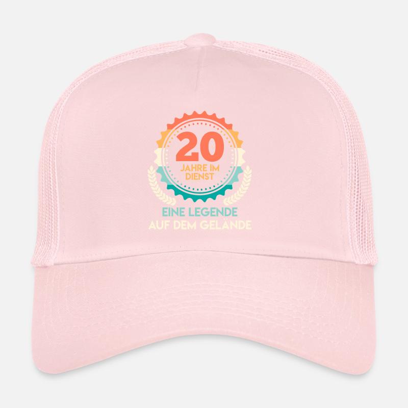 20 ans de service Une légende sur le terrain Casquette trucker 