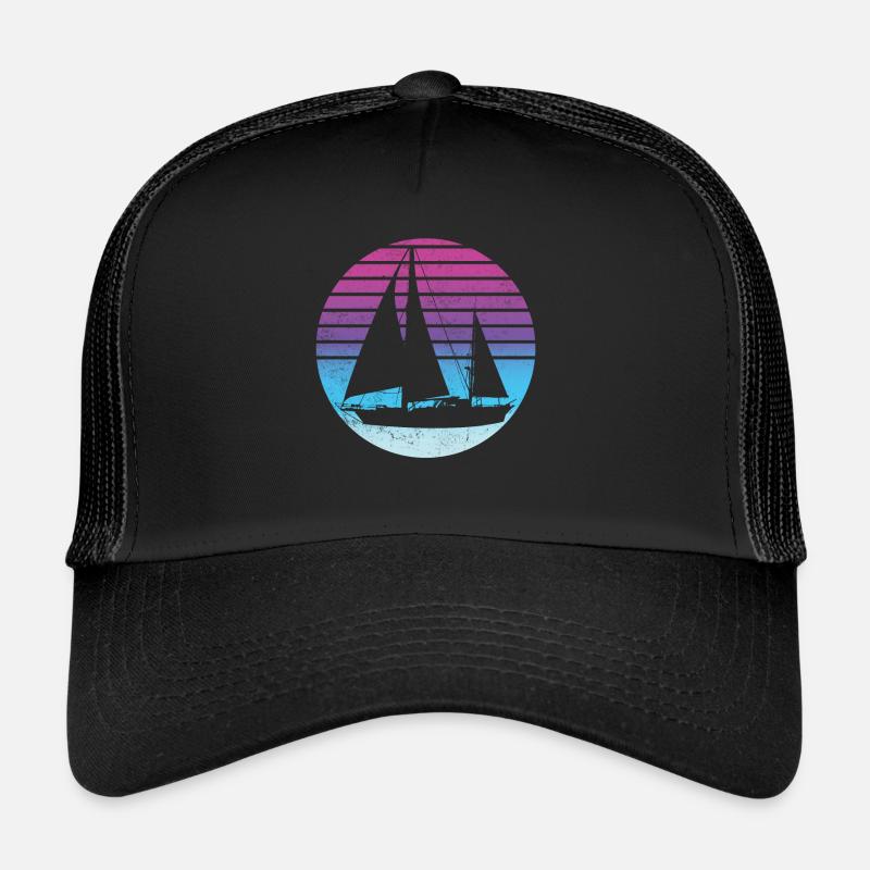 Voile de marin rétro Casquette trucker 