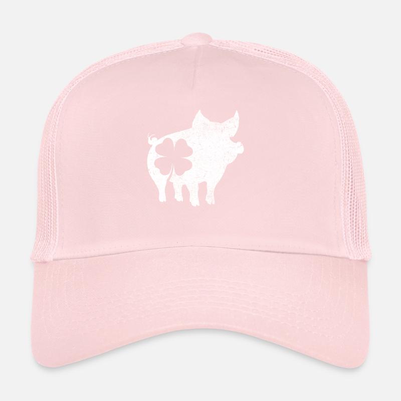 Shamrock Gris Trucker cap