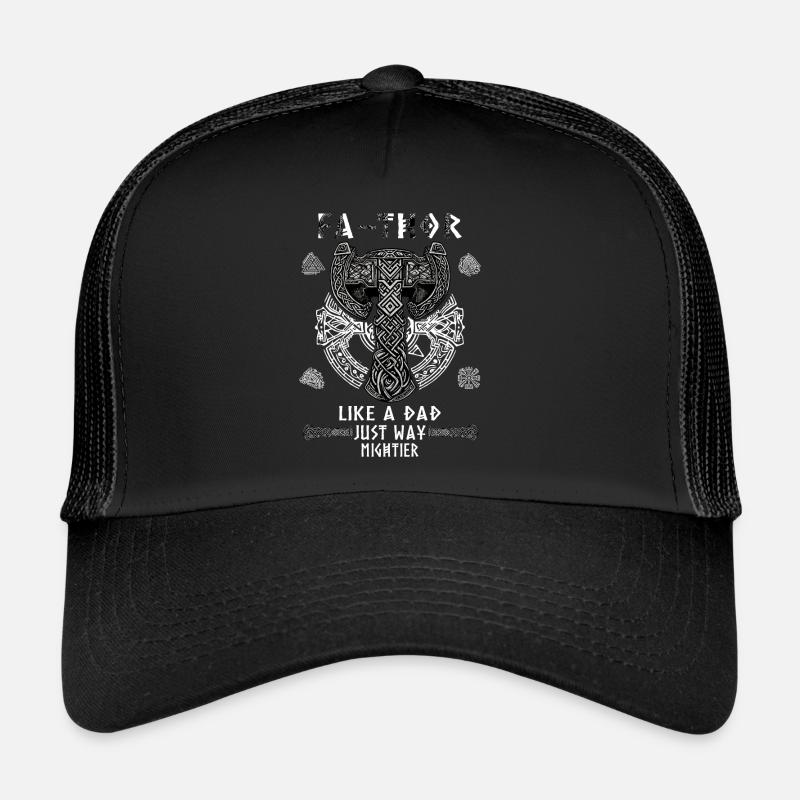 Vathor - Vatertag Vatertagsgeschenk Wikinger Trucker Cap