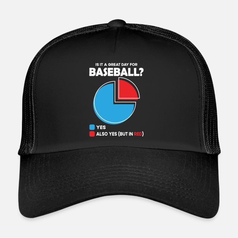 Est-ce un grand jour pour le baseball ? Casquette trucker 