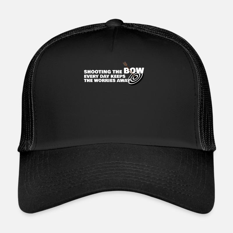 Arc à poulies arc long tir à l’arc Casquette trucker 