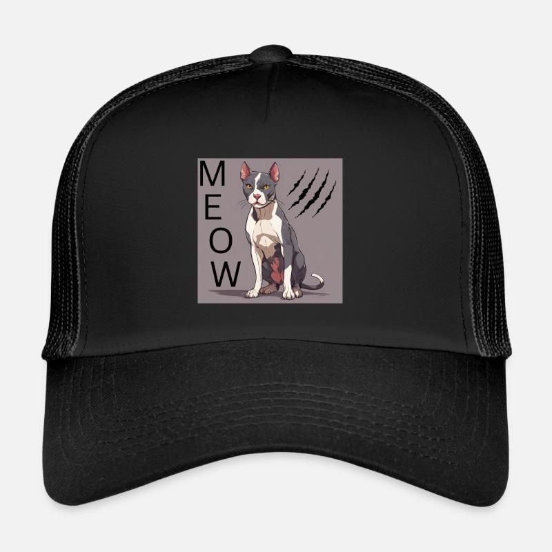Chat en colère Casquette trucker 