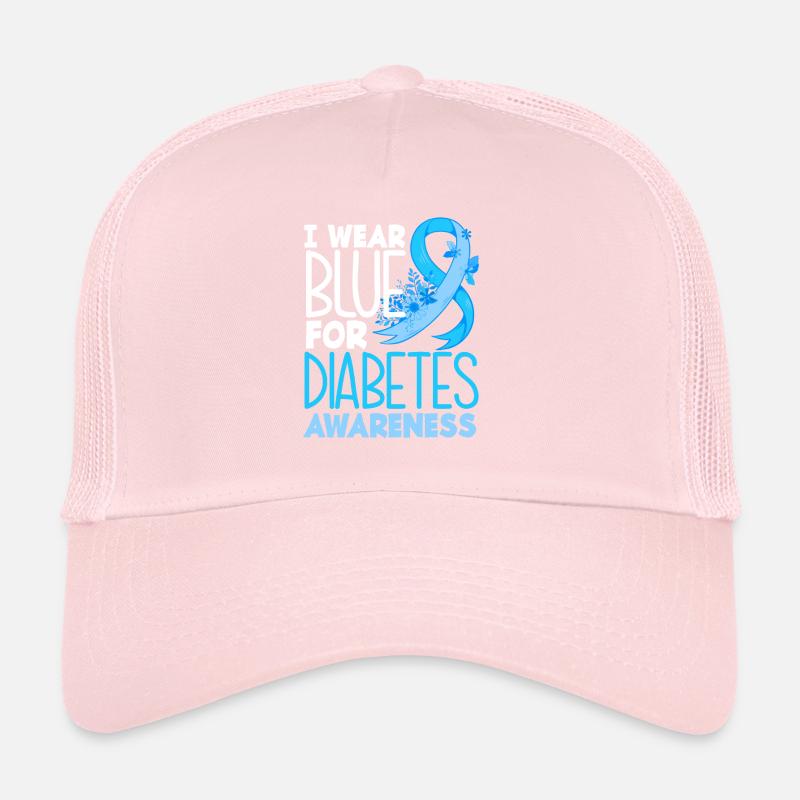 T1D Diabetes Type 1 Diabetic Gift Trucker Cap