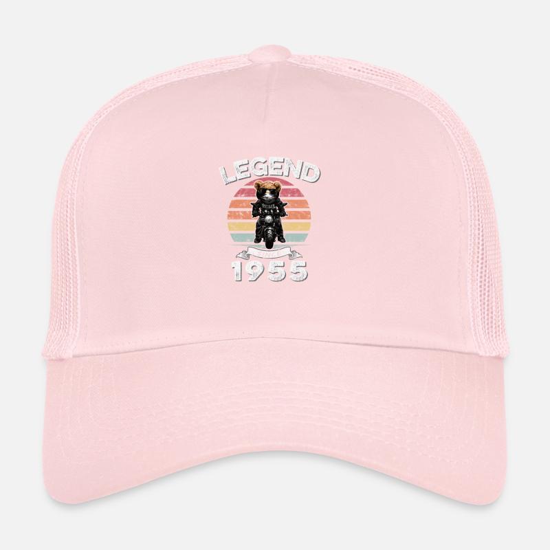 1955 Geburtstag Legend since sunset Teddy Trucker Cap