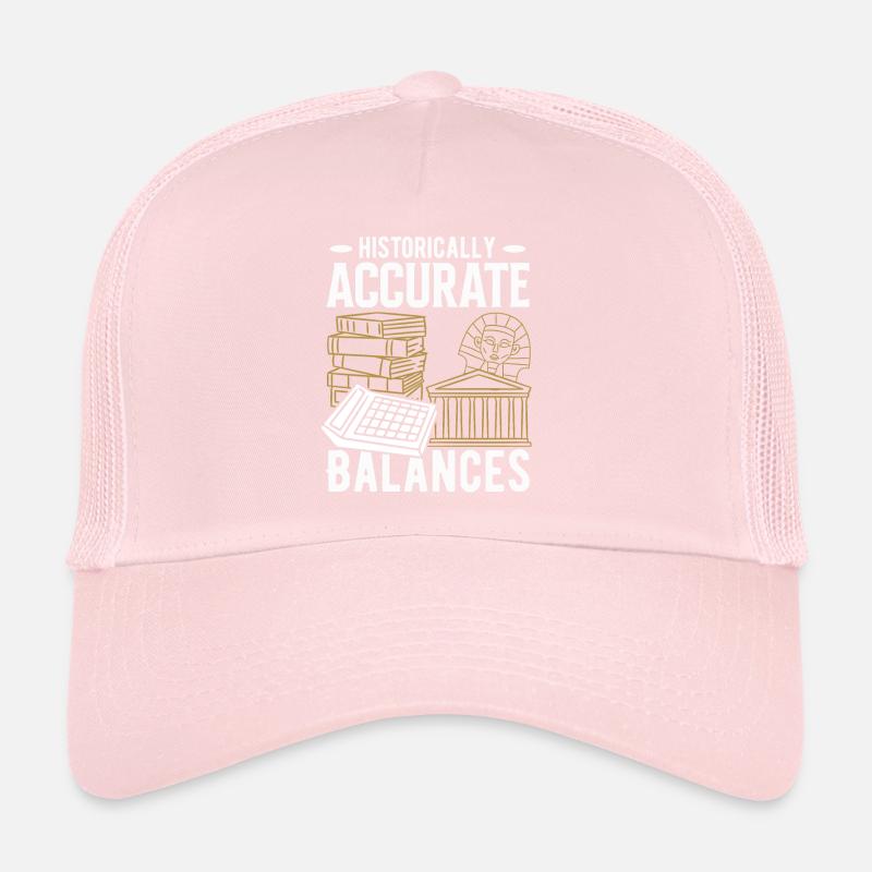Historically Accurate Balances Accountant Trucker Cap